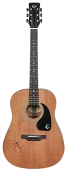 Eric Clapton Signed Acoustic Guitar (PSA/DNA)